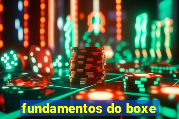 fundamentos do boxe